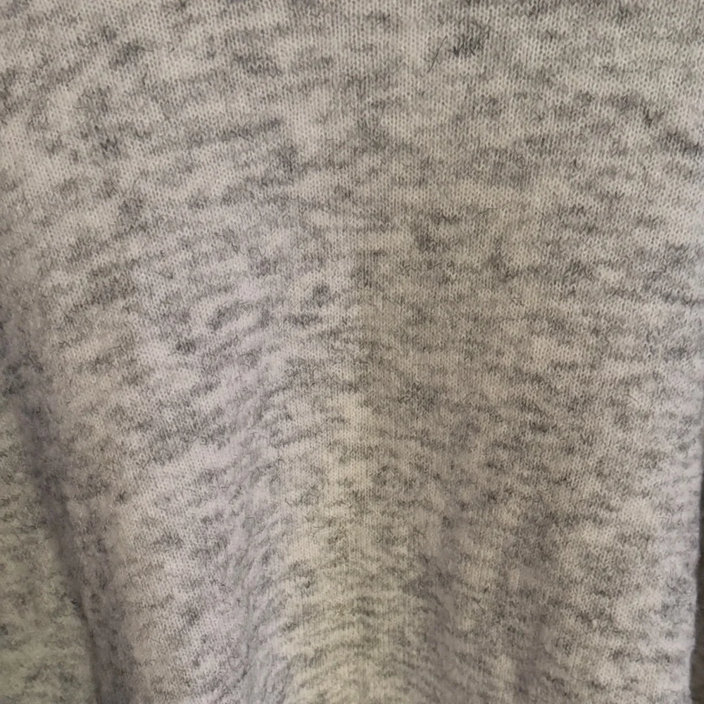 Aqua Curve Bloomingdales Grey Mélange Long Sleeve Sweater